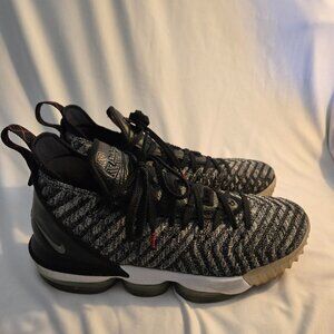 Nike Lebron James 16 XVI Oreo EP Basketball Sneaker AO2588-006 Shoes Men's 10